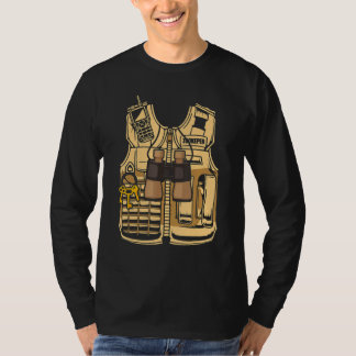 Dierenverzorger Halloween Kostuum Jungle Safari Wi T-shirt