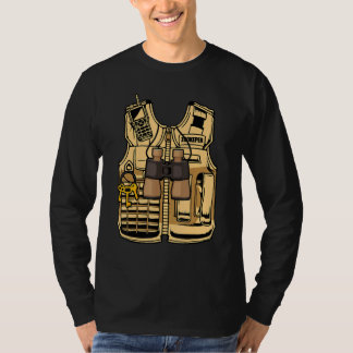 Dierenverzorger Halloween Kostuum Jungle Safari Wi T-shirt