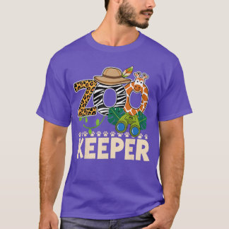 Dierenverzorger kostuum Halloween feest Safari die T-shirt