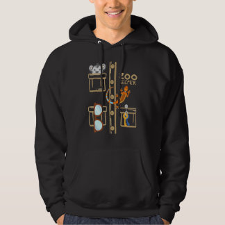 Dierenverzorger kostuum  Halloween Jungle verkenne Hoodie