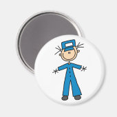 Dierenverzorger magneet (Voorkant / Achterkant)
