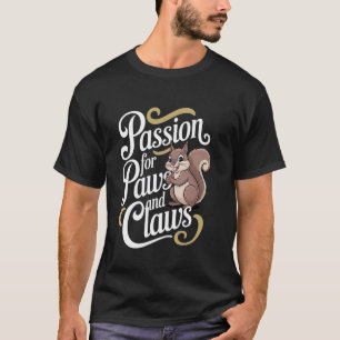 Dierenverzorger Passie voor poten en klauwen T-shirt
