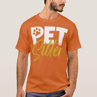 Dierenverzorger Pet sitter T-shirt