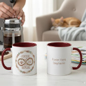 Dierenverzorger Rustic Foster Love Herhaal Mok