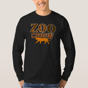 Dierenverzorger Safari Dierenpark dierentuin Park T-shirt