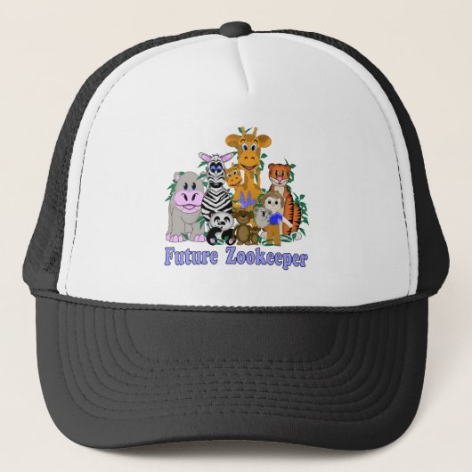 Dierenverzorger van de Toekomst Trucker Pet (Voorkant)