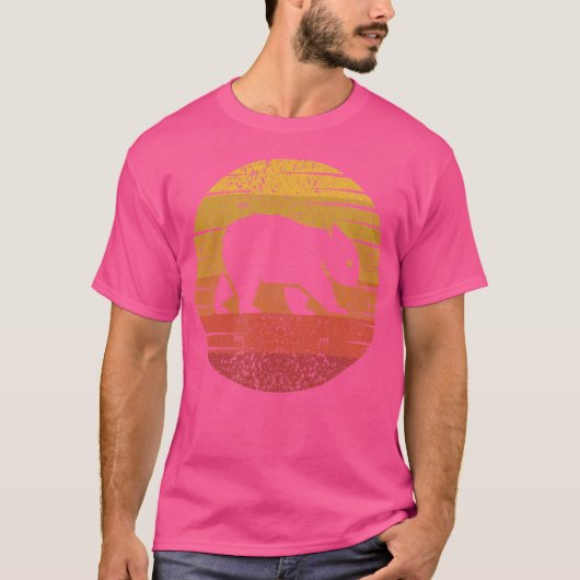 dierenverzorger van de wombat animal t-shirt (Voorkant)