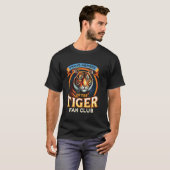 Dierenverzorger Wilde Kat Tijger T-shirt (Voorkant volledig)