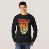 Dierenverzorgers van Cheetah Face T-shirt (Voorkant volledig)