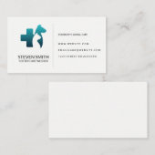 Dierenverzorging | Asiel | Gezondheidszorg Visitekaartje (Voorkant / Achterkant)