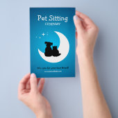 Dierenverzorging / Dierenoppas / Dierenasiel Flyer (Hand)
