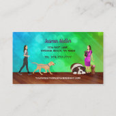 Dierenverzorging en hond-Visitekaartjes Visitekaartje (Achterkant)