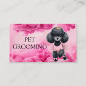 Dierenverzorging Pet Grooming Spa Salon Puppy Visitekaartje (Voorkant)