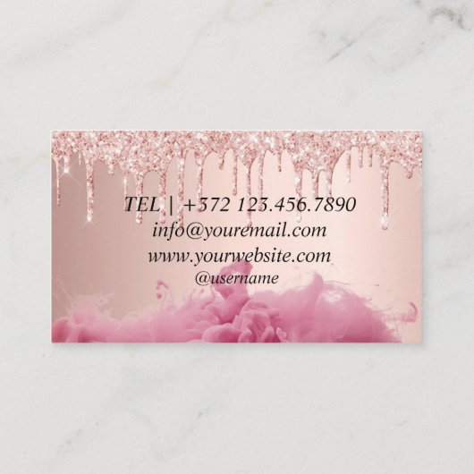 Dierenverzorging Pet Grooming Spa Salon Puppy Visitekaartje (Achterkant)