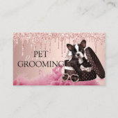 Dierenverzorging Pet Grooming Spa Salon Puppy Visitekaartje (Voorkant)