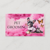 Dierenverzorging Pet Grooming Spa Salon Puppy Visitekaartje (Voorkant)