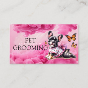 Dierenverzorging Pet Grooming Spa Salon Puppy Visitekaartje