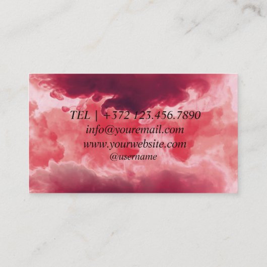 Dierenverzorging Pet Grooming Spa Salon Puppy Visitekaartje (Achterkant)