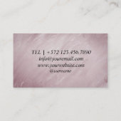 Dierenverzorging Pet Grooming Spa Salon Puppy Visitekaartje (Achterkant)