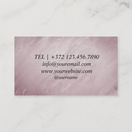 Dierenverzorging Pet Grooming Spa Salon Puppy Visitekaartje (Achterkant)