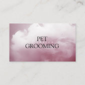 Dierenverzorging Pet Grooming Spa Salon Puppy Visitekaartje (Voorkant)