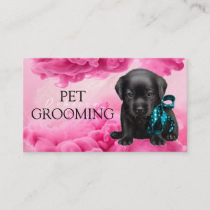 Dierenverzorging Pet Grooming Spa Salon Puppy Visitekaartje
