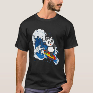 Dierenverzorging Surfen Wilde dieren Dier Panda Be T-shirt