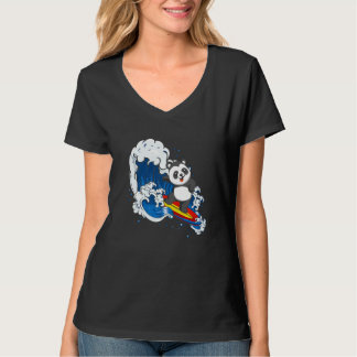 Dierenverzorging Surfen Wilde Dieren Dier Panda Be T-shirt