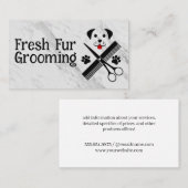 Dierenverzorging | Verzorgingsgereedschap voor het Visitekaartje (Voorkant / Achterkant)