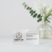 dierenverzorgingshuis | Kattenhond Logo Visitekaartje (Staand voorkant)