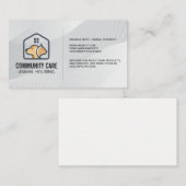 dierenverzorgingshuis | Kattenhond Logo Visitekaartje (Voorkant / Achterkant)