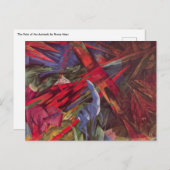 Dierenvesten van Franz Marc, Cubistische kunst Briefkaart (Voorkant / Achterkant)