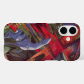Dierenvesten van Franz Marc, Cubistische kunst Case-Mate iPhone Case (Achterkant (horizontaal))