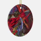 Dierenvesten van Franz Marc,  Cubistische kunst Keramisch Ornament (Rechts)