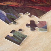 Dierenvesten van Franz Marc,  Cubistische kunst Legpuzzel (Zijkant)