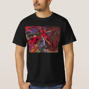 Dierenvesten van Franz Marc,  Cubistische kunst T-shirt