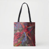 Dierenvesten van Franz Marc, Cubistische kunst Tote Bag (Voorkant)