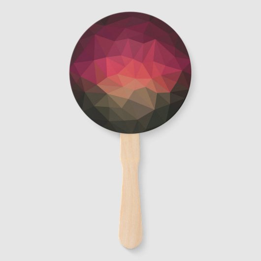 Dierenvoetafdruk, katten- en hondenpoot handwaaier (Achterkant)