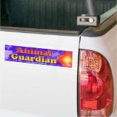 Dierenvoogd Bumpersticker (Op Truck)