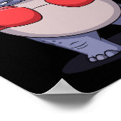 Dierenvriend Boxing Match Sport Fighting Boxer 2 Poster (Hoek)