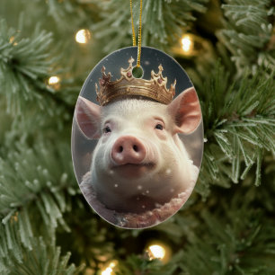 Dierenvriend cadeau, Boerderij liefhebber cadeau, Keramisch Ornament