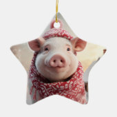 Dierenvriend cadeau, Boerderij liefhebber cadeau,  Keramisch Ornament (Voorkant)
