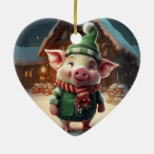 Dierenvriend cadeau, Boerderij liefhebber cadeau,  Keramisch Ornament (Achterkant)