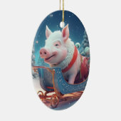 Dierenvriend cadeau, Boerderij liefhebber cadeau,  Keramisch Ornament (Rechts)