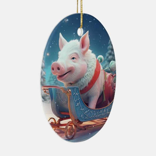 Dierenvriend cadeau, Boerderij liefhebber cadeau,  Keramisch Ornament (Rechts)