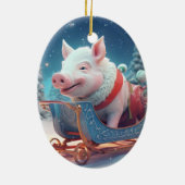 Dierenvriend cadeau, Boerderij liefhebber cadeau,  Keramisch Ornament (Achterkant)