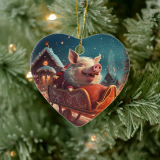 Dierenvriend cadeau, Boerderij liefhebber cadeau,  Keramisch Ornament