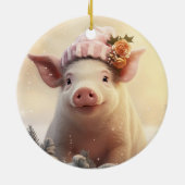 Dierenvriend cadeau, Boerderij liefhebber cadeau,  Keramisch Ornament (Achterkant)