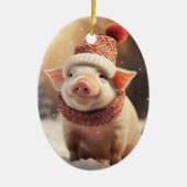 Dierenvriend cadeau, Boerderij liefhebber cadeau,  Keramisch Ornament (Voorkant)