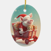 Dierenvriend cadeau, Boerderij liefhebber cadeau,  Keramisch Ornament (Voorkant)